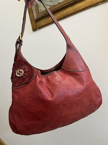 Gucci borsa pelle rosso - borsa,