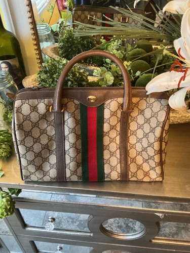 Borsa tote vintage gucci linea - borsa,
