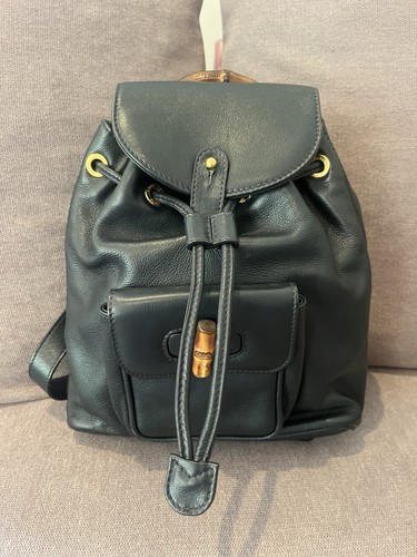 Zaino gucci bamboo - zaino, originale