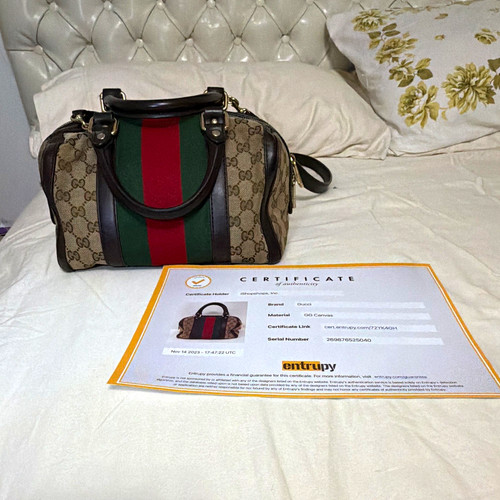 Borsa gucci beige - borsa, beige/ebano