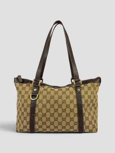 Gucci canvas abbey - abbey, d-ring