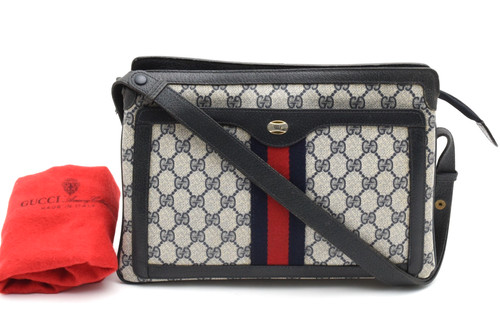 Borsa tracolla vintage gucci - tracolla,