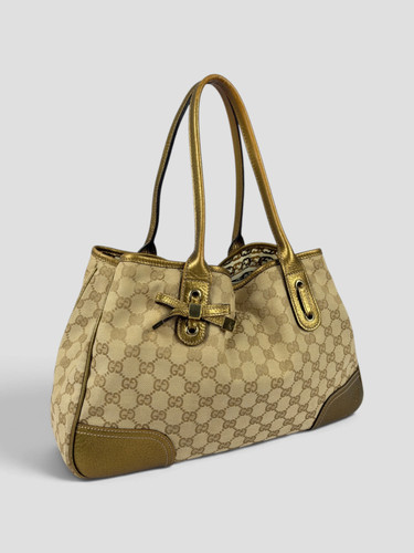 Gucci canvas princy medium - gg,