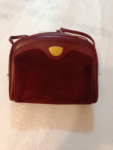 Borsa gucci vintage camoscio - borsa,