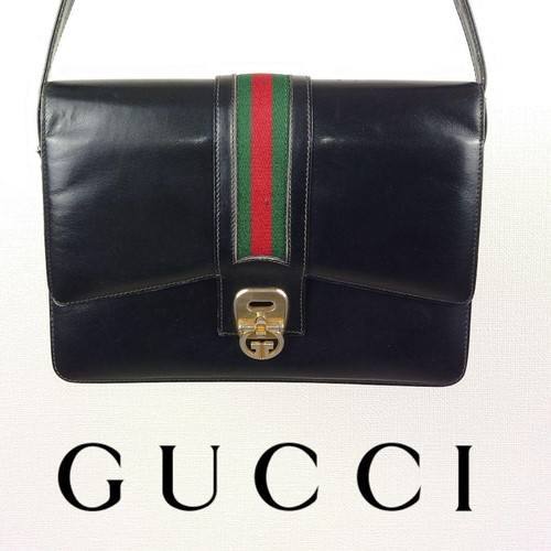 Borsa tracolla gucci pelle - a,