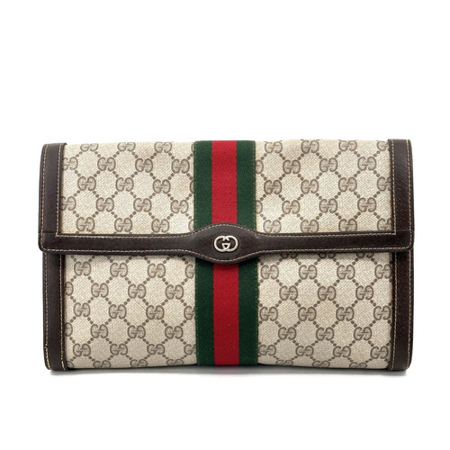 Pochette vintage gucci linea - pochette,