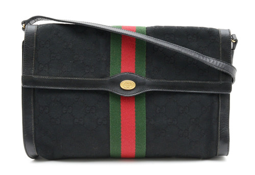 Borsa tracolla vintage gucci - tracolla,